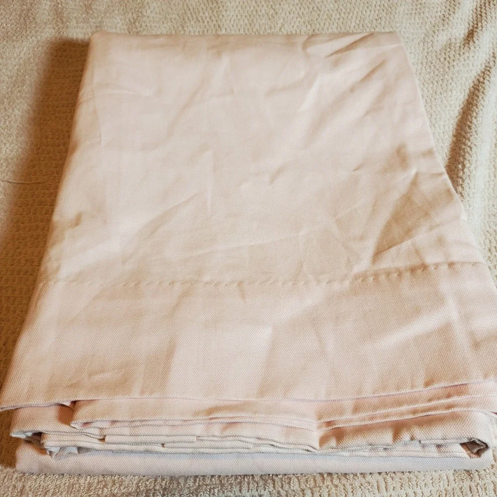 Pottery Barn‎ Kids Light Pink Blackout Curtain Panel Cotton 44x63 Rod Pocket